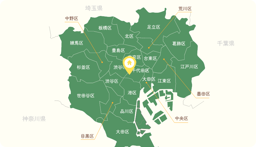 東京エリア